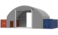 Container tents
