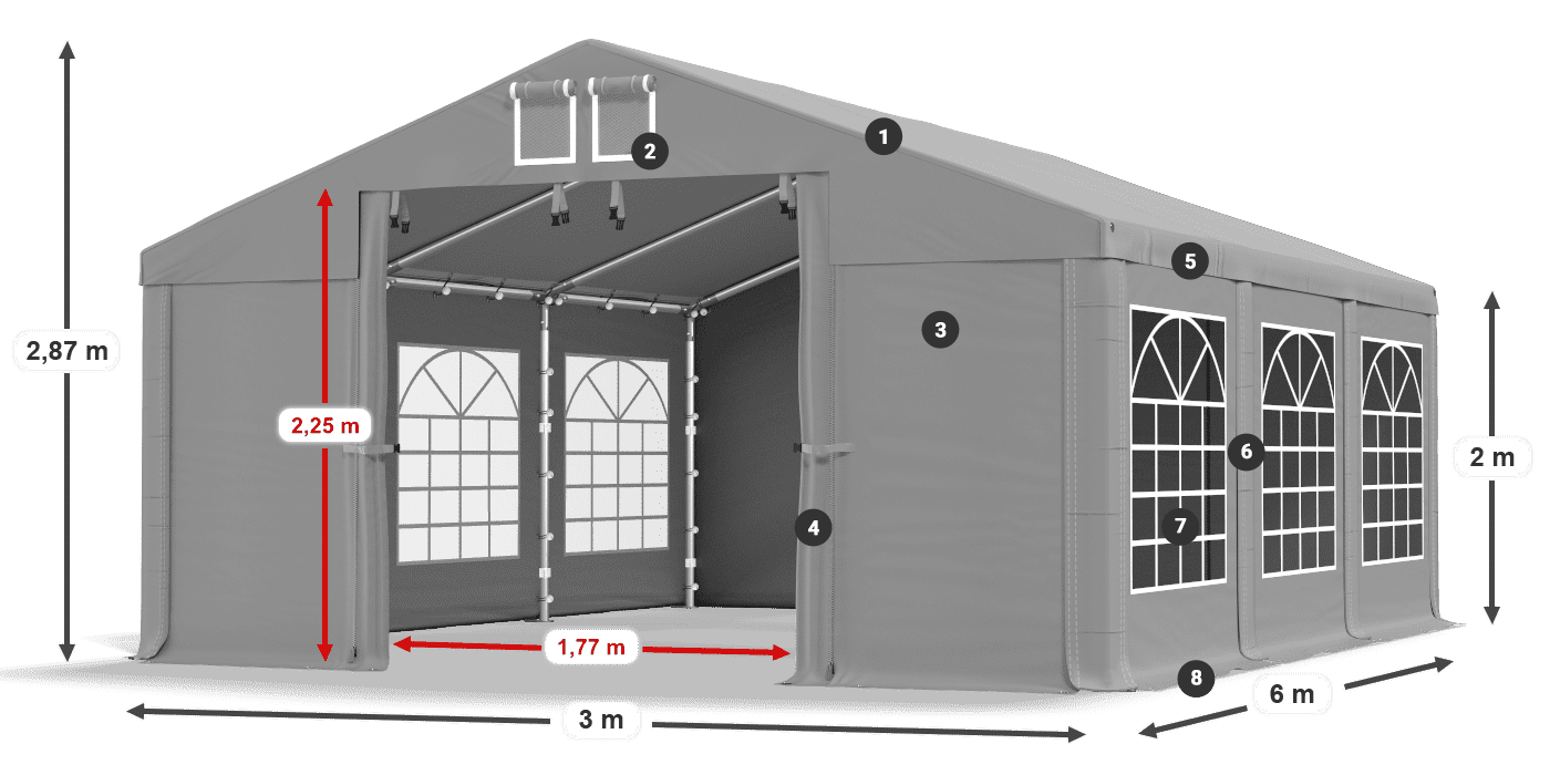 ISD 560 PVC legend 2m