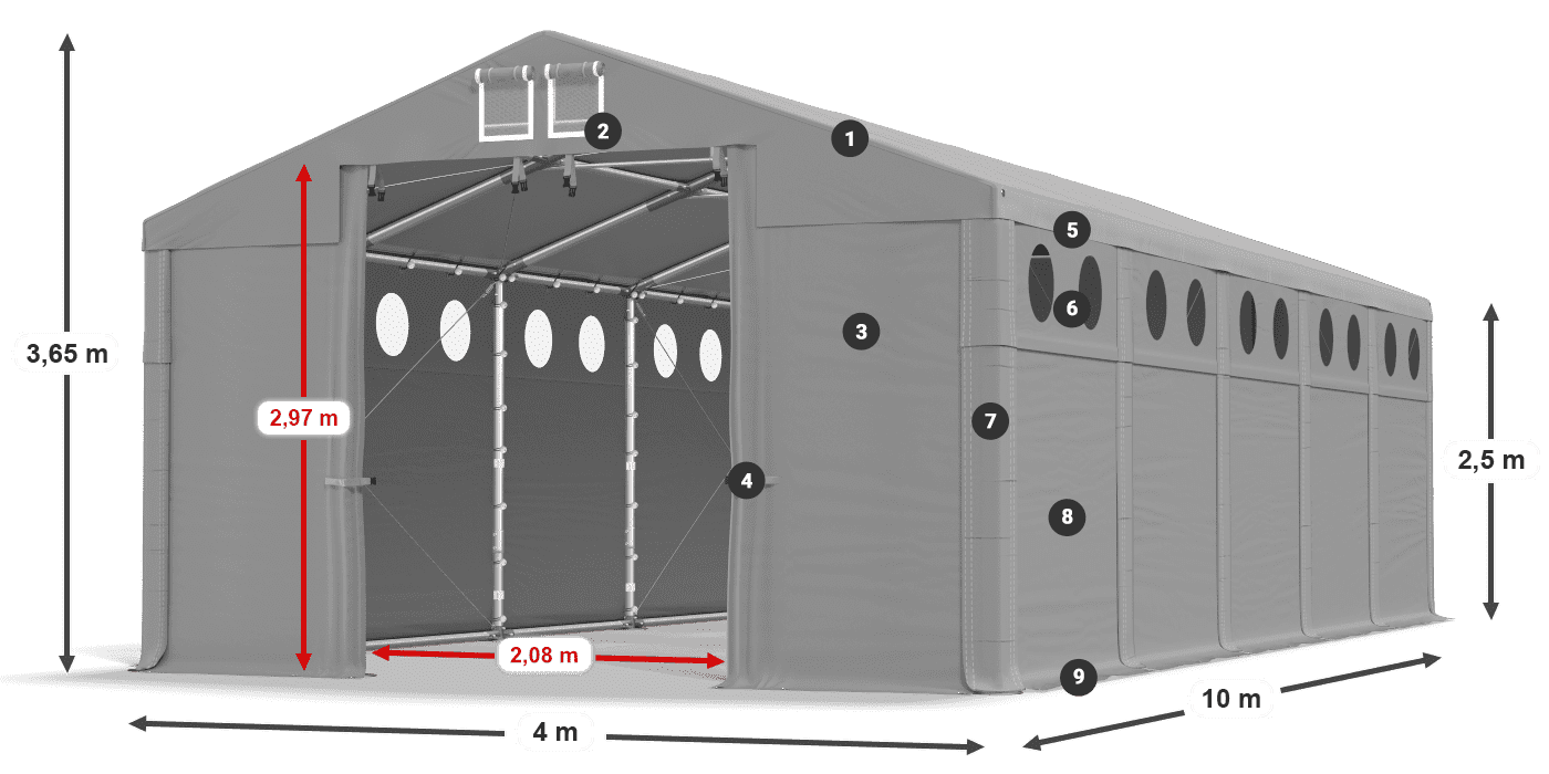 MFRO 620 PVC legend 2.5m