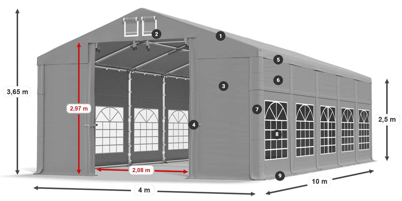 IMS 580 PVC legend 2.5m