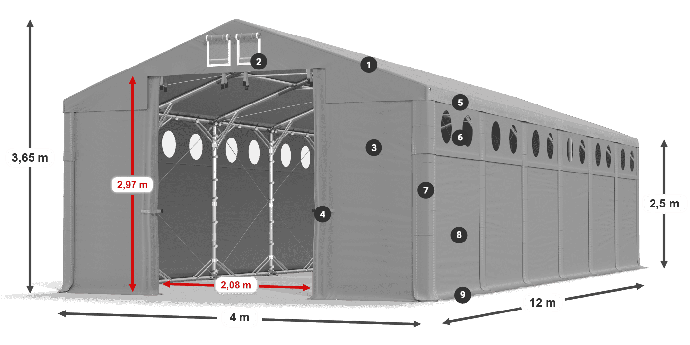 MSDO 560 PVC legend 2.5m
