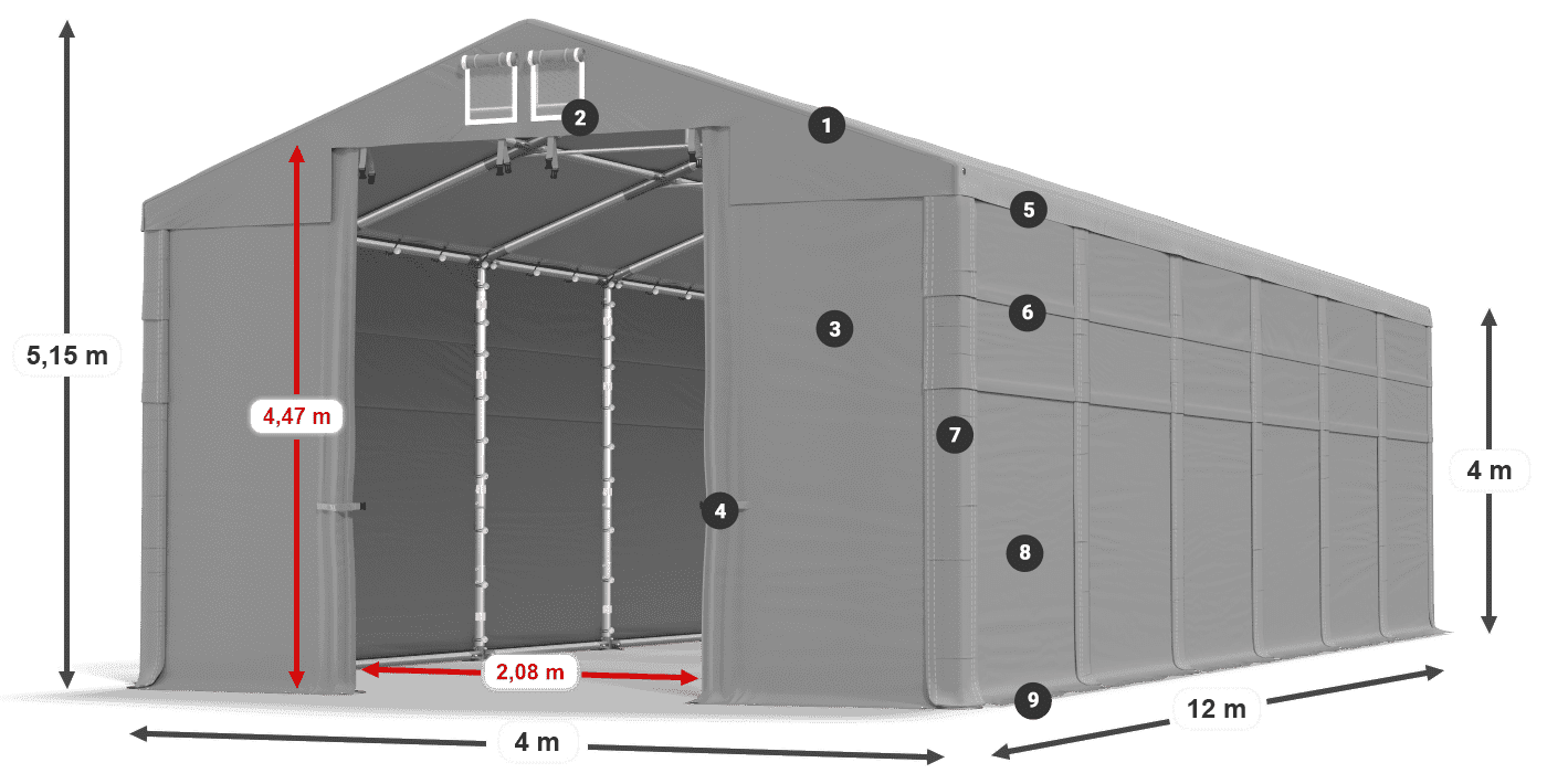 MFR 620 PVC legend 4m