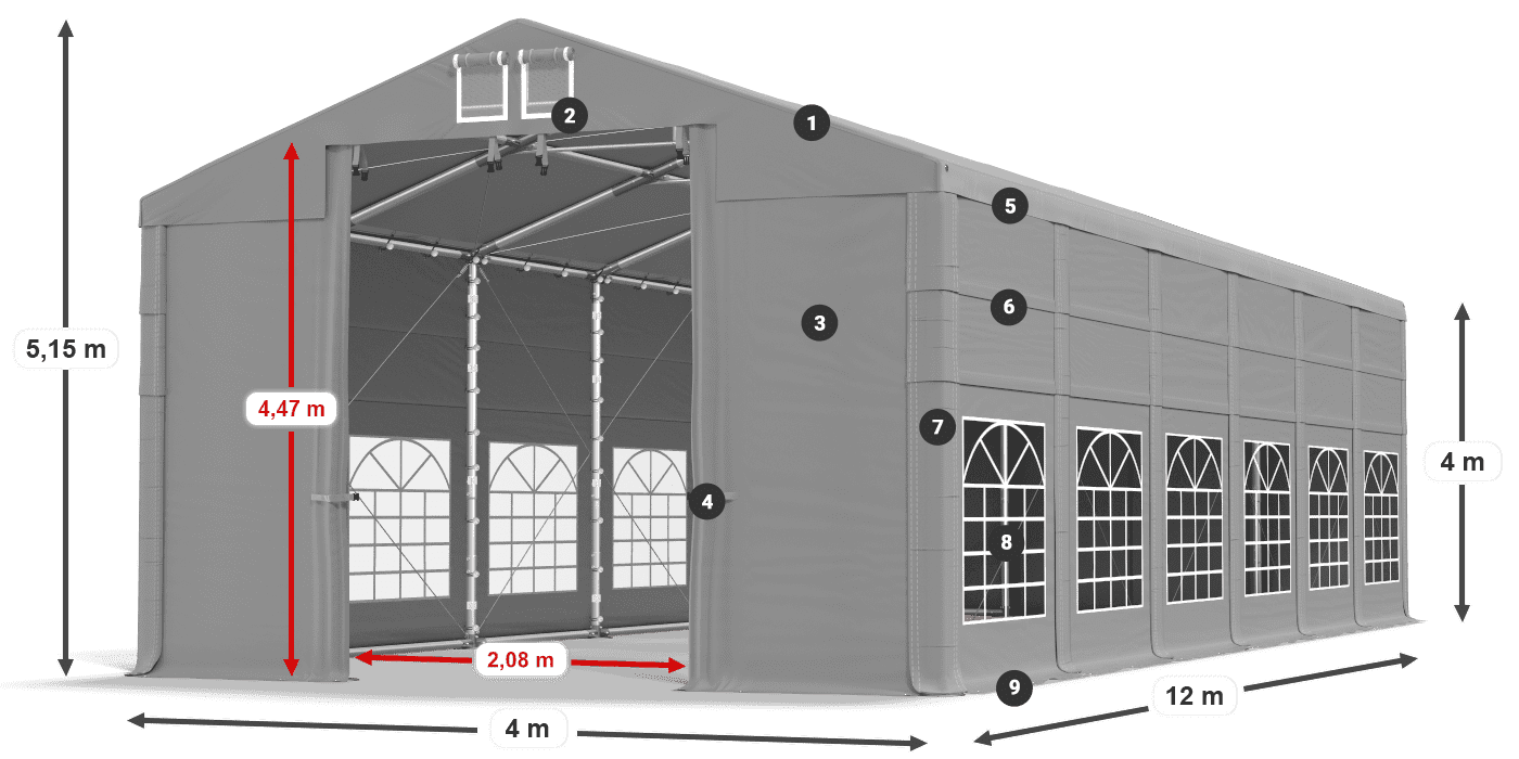IMS 580 PVC legend 4m