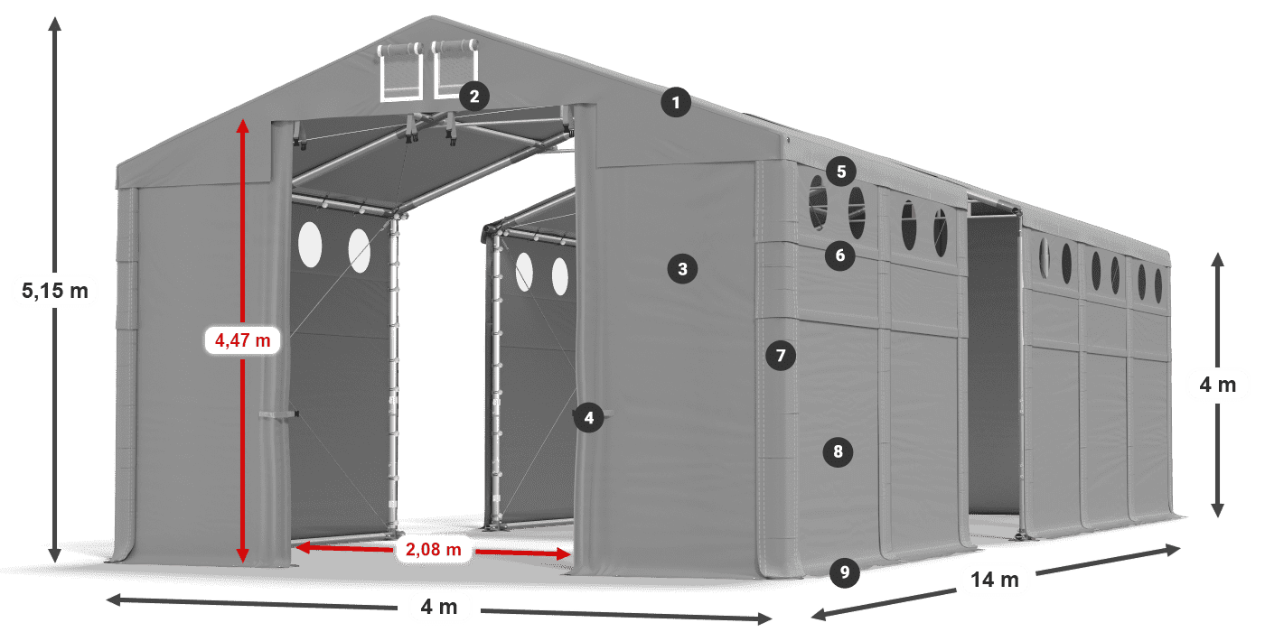 MSDO 560 PVC legend 4m