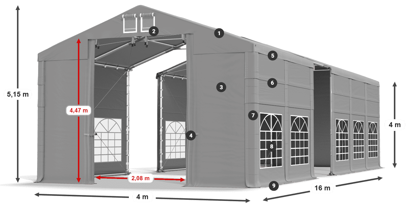 ISD 560 PVC legend 4m