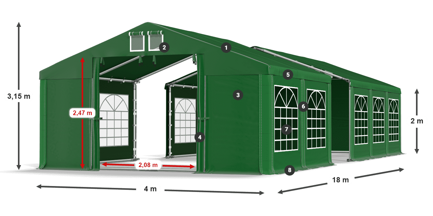 ISD 560 PVC legend 2m