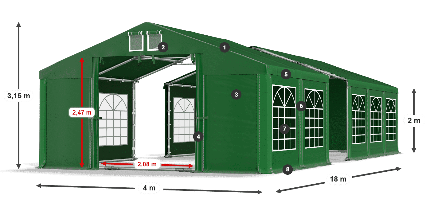 ISD 560 PVC legend 2m