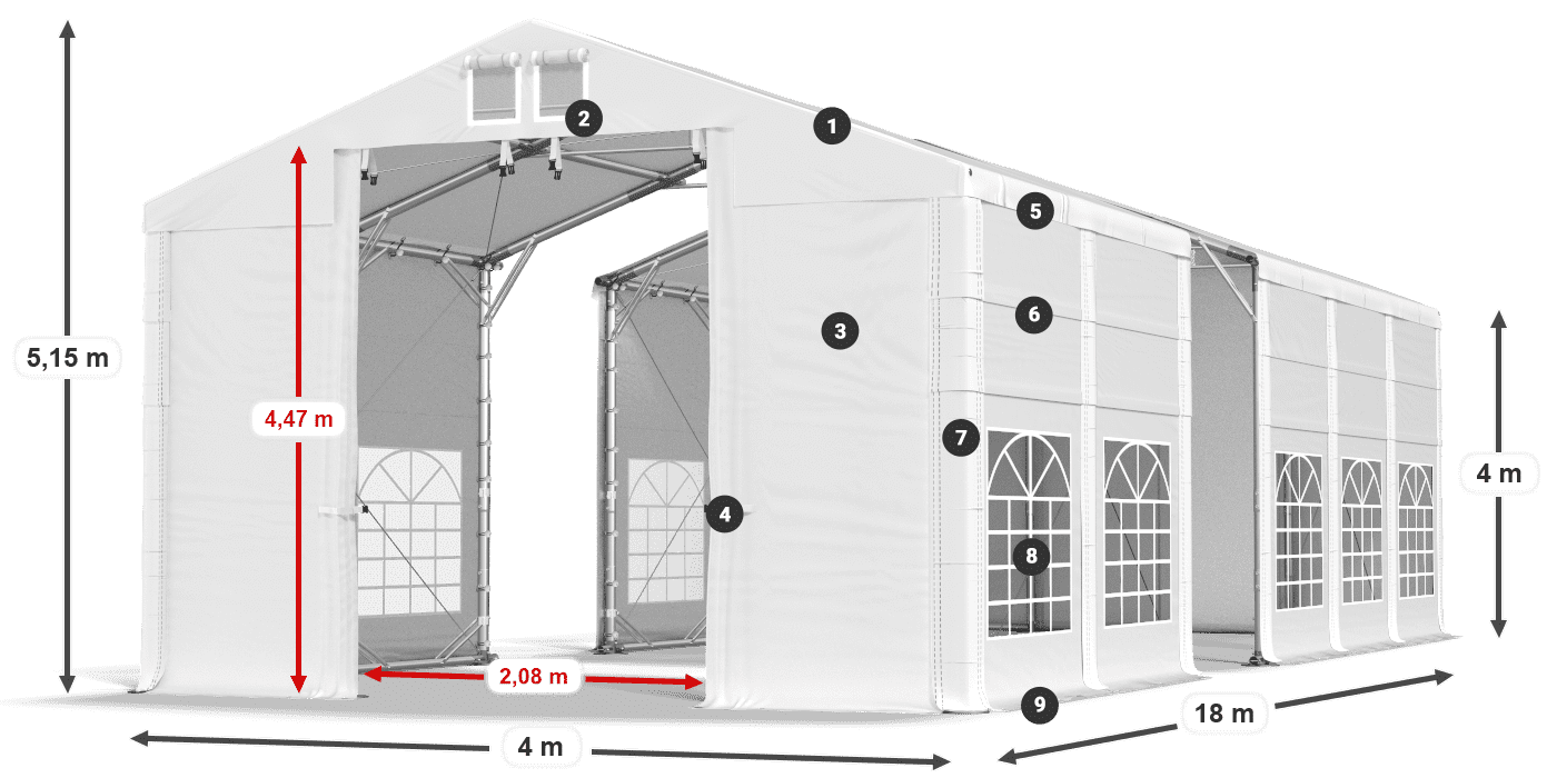 IFR 620 PVC legend 4m