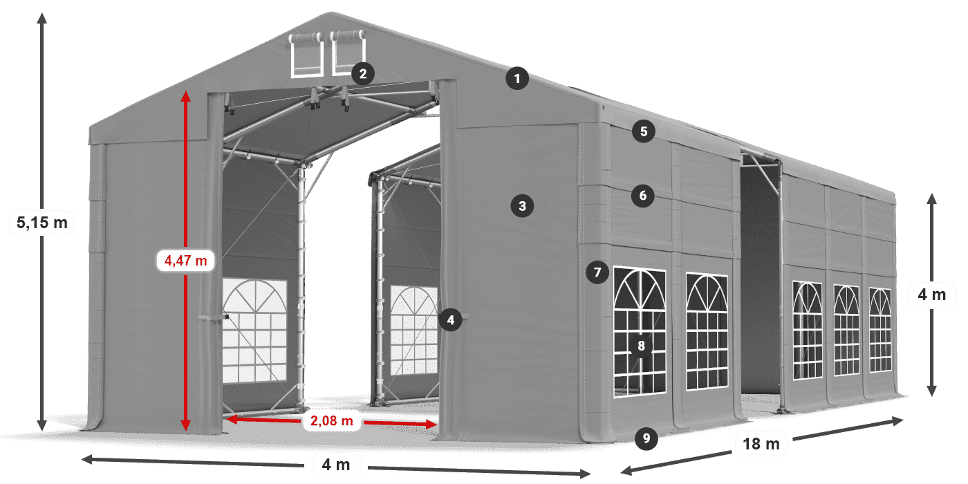 ISD 560 PVC legend 4m