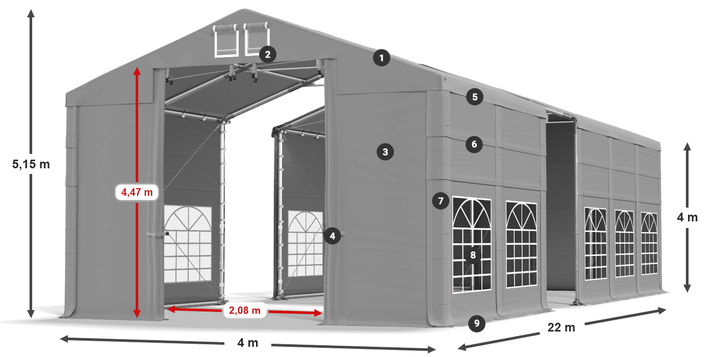 ISD 560 PVC legend 4m