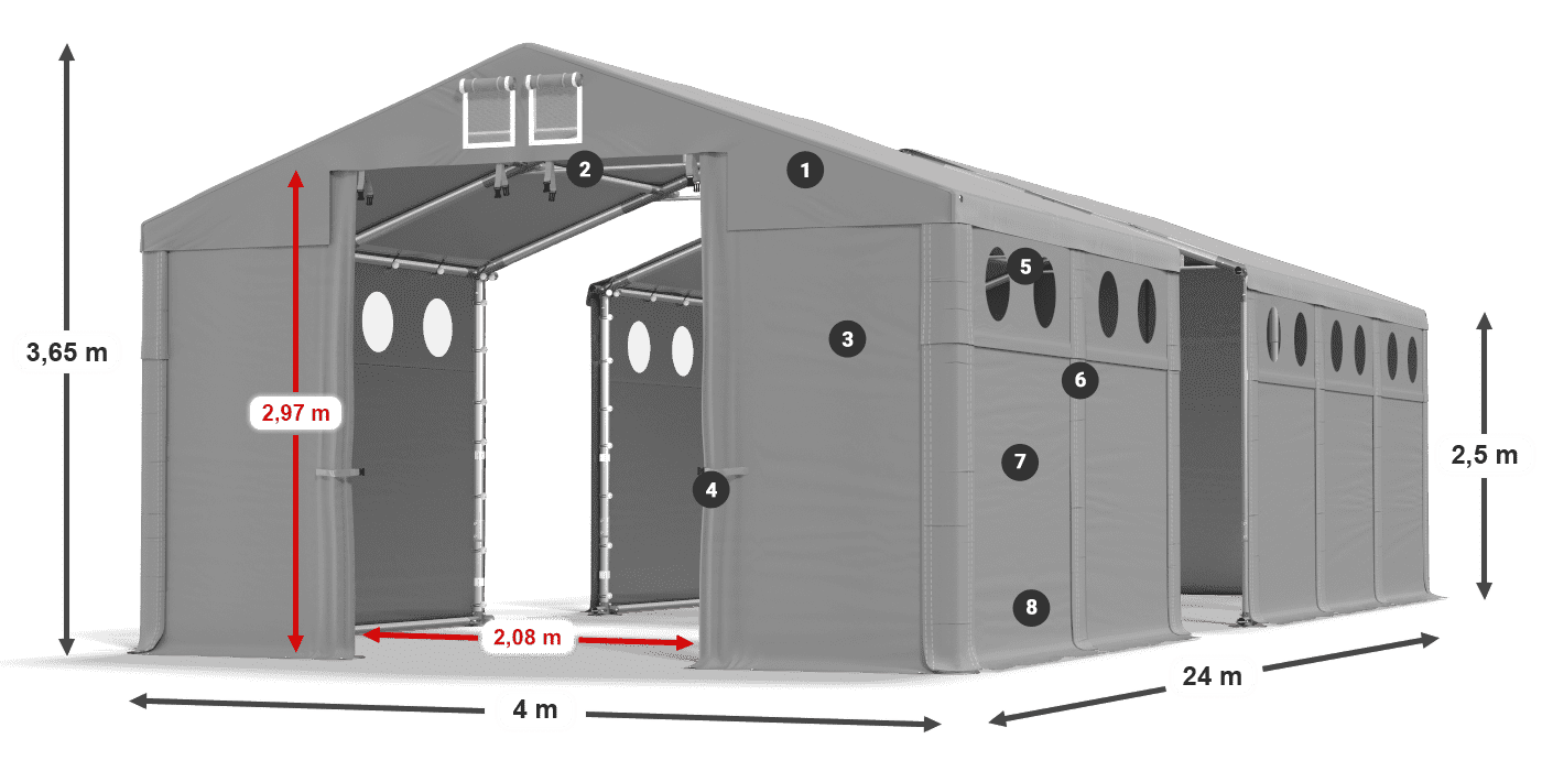 MFRO 620 PVC legend 2.5m