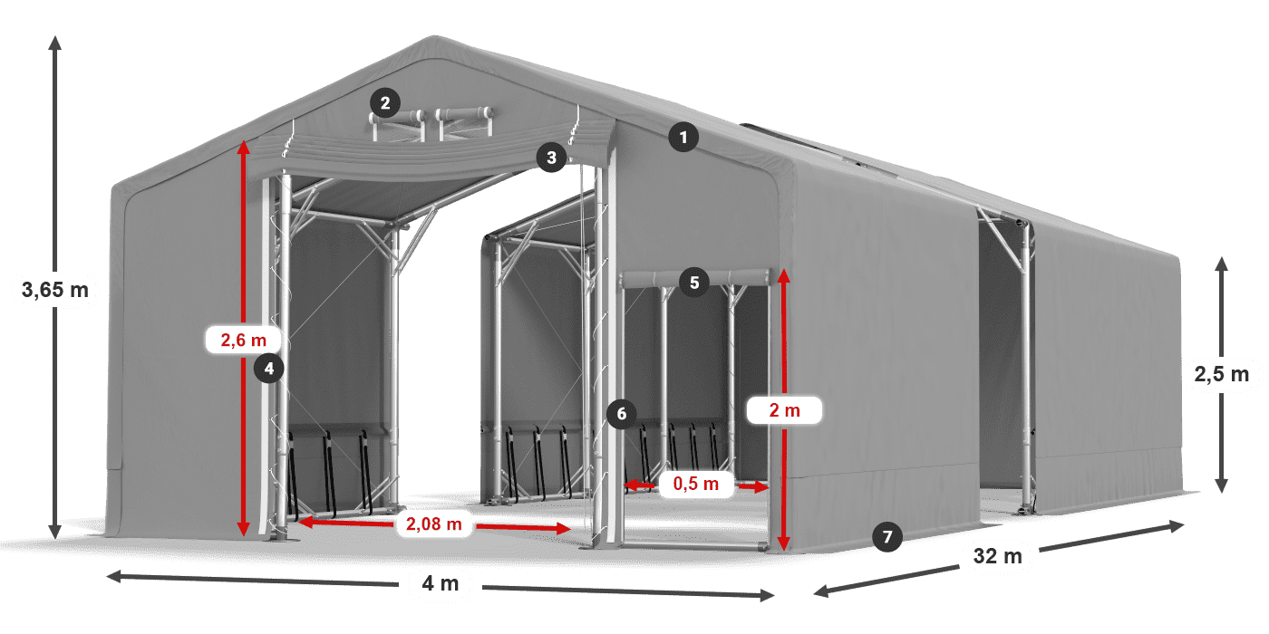 SFR 600 PVC legend