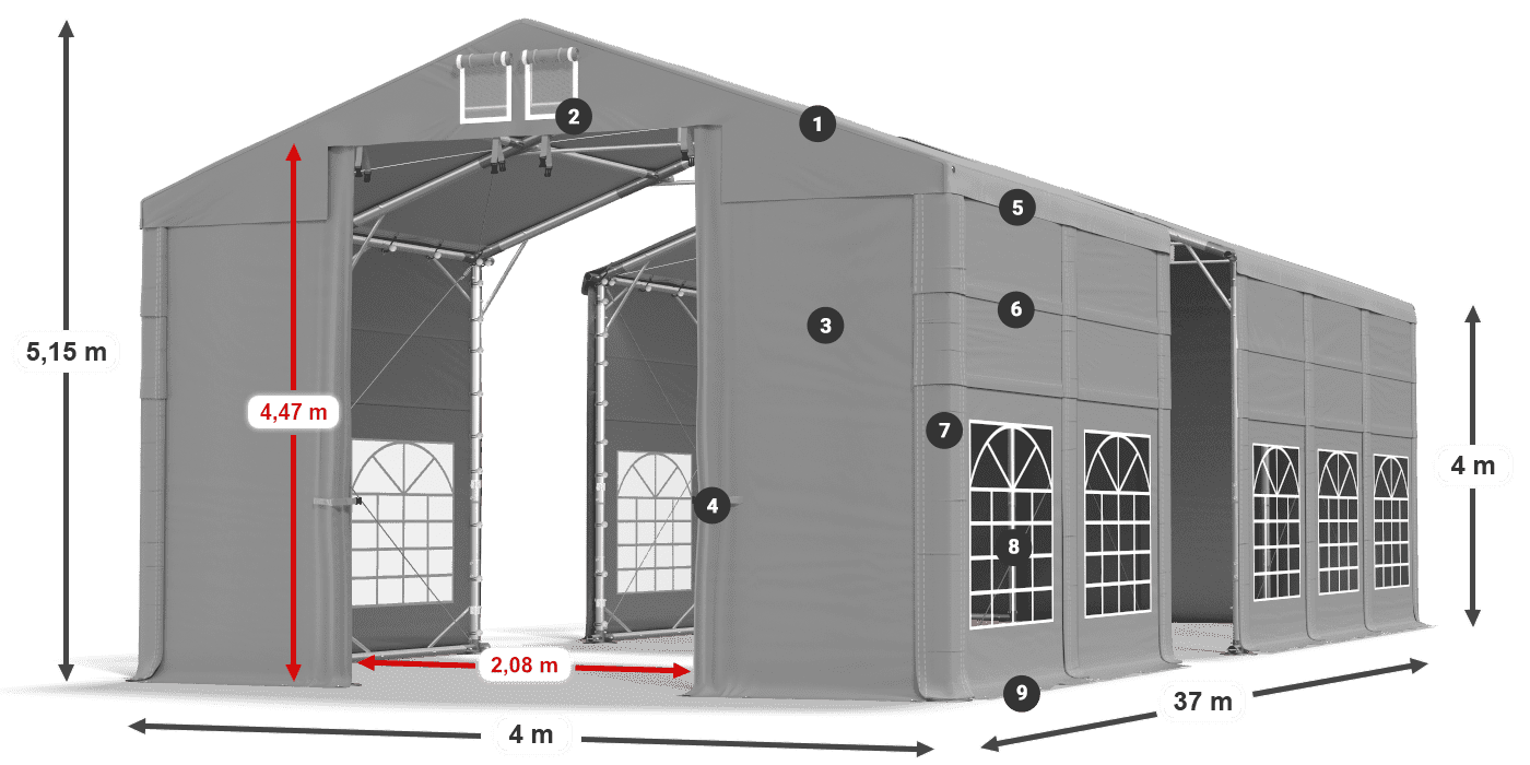 IMS 580 PVC legend 4m