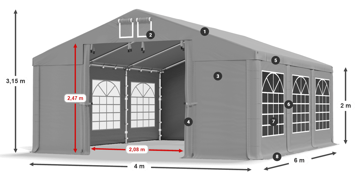 ISD 560 PVC legend 2m