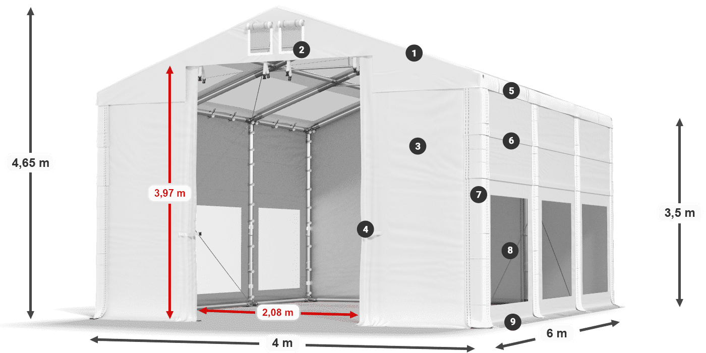IMST 580 PVC legend 3.5m