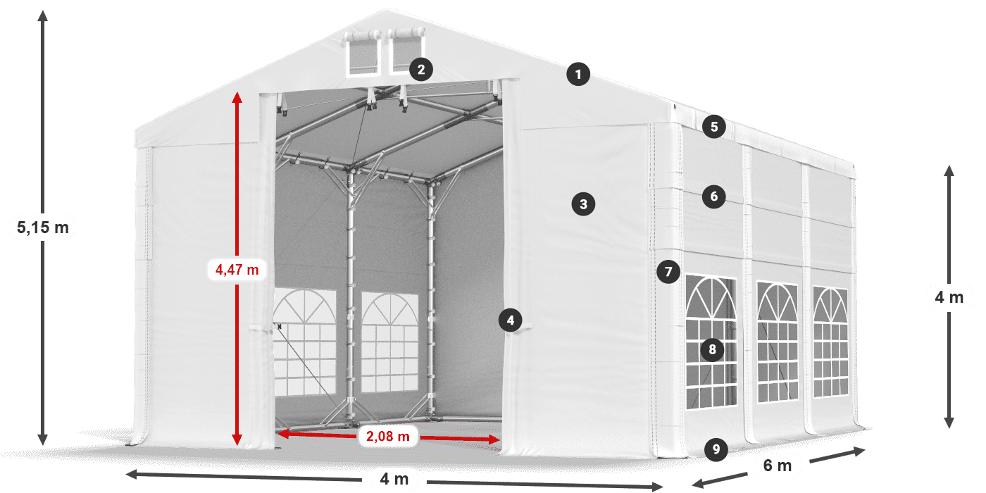 ISD 560 PVC legend 4m