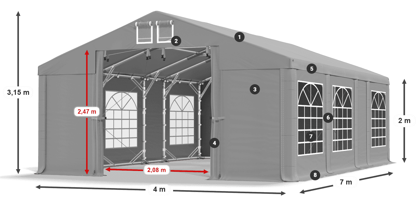IMS 580 PVC legend 2m