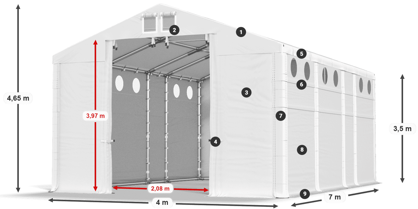 MFRO 620 PVC legend 3.5m