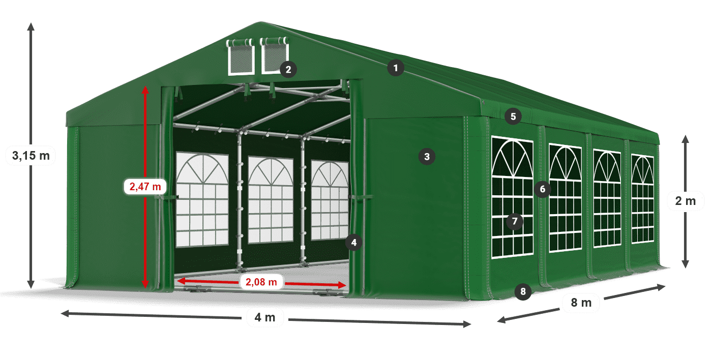 ISD 560 PVC legend 2m