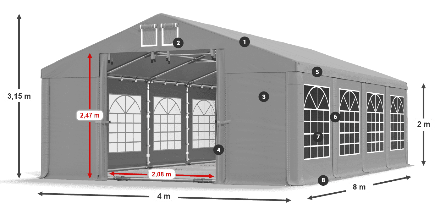ISD 560 PVC legend 2m
