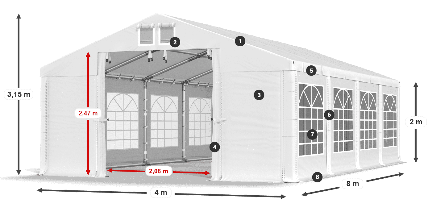 ISD 560 PVC legend 2m