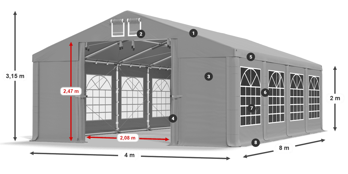 ISD 560 PVC legend 2m