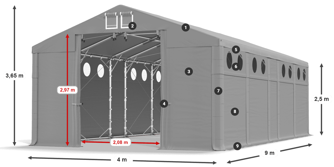 MFRO 620 PVC legend 2.5m