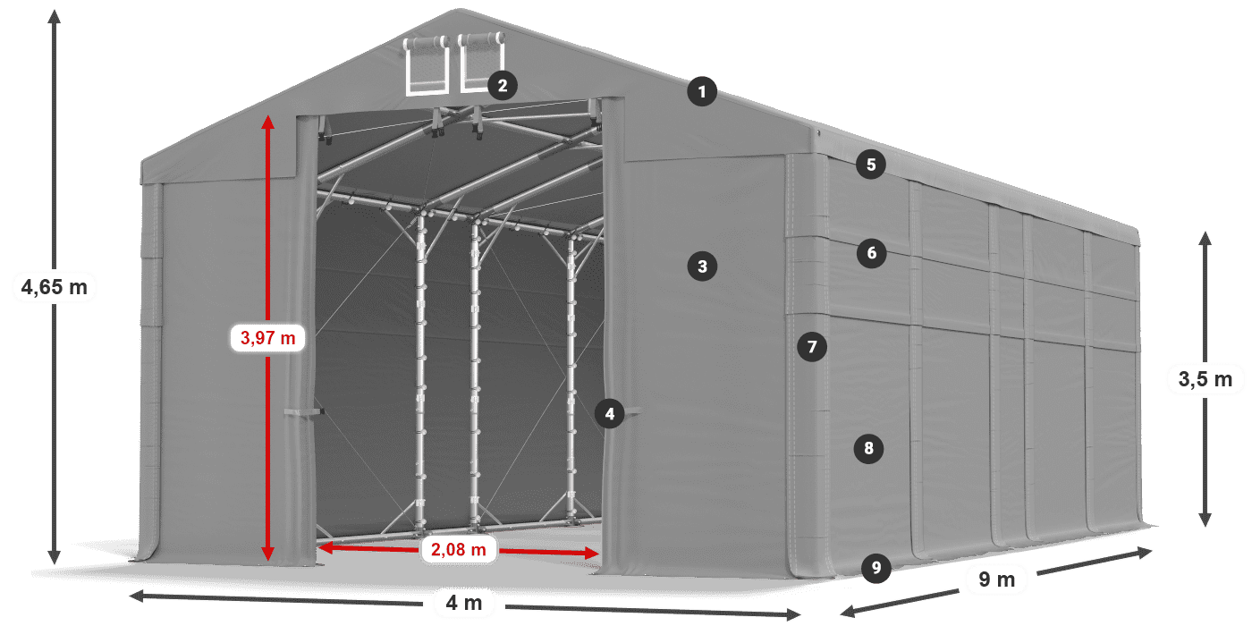 MFR 620 PVC legend 3.5m
