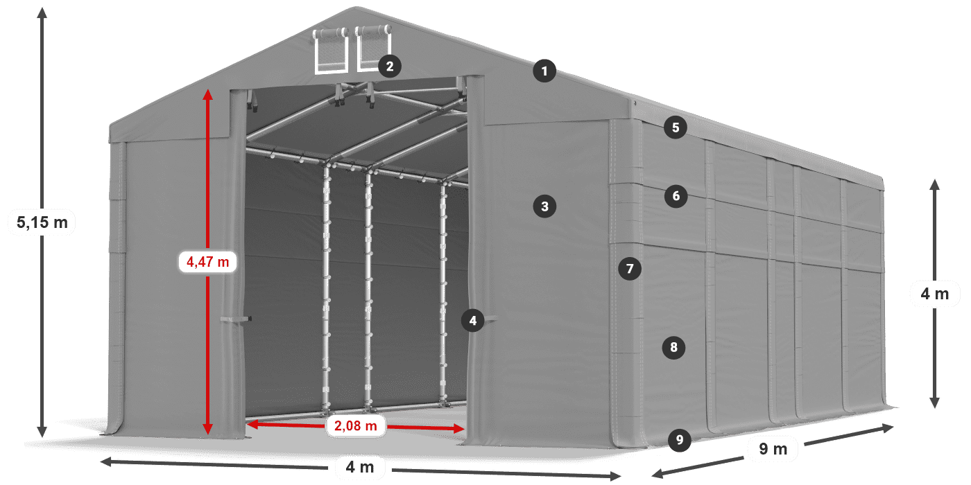 MFR 620 PVC legend 4m