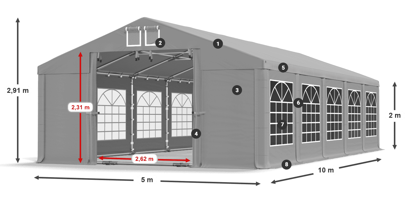 ISD 560 PVC legend 2m