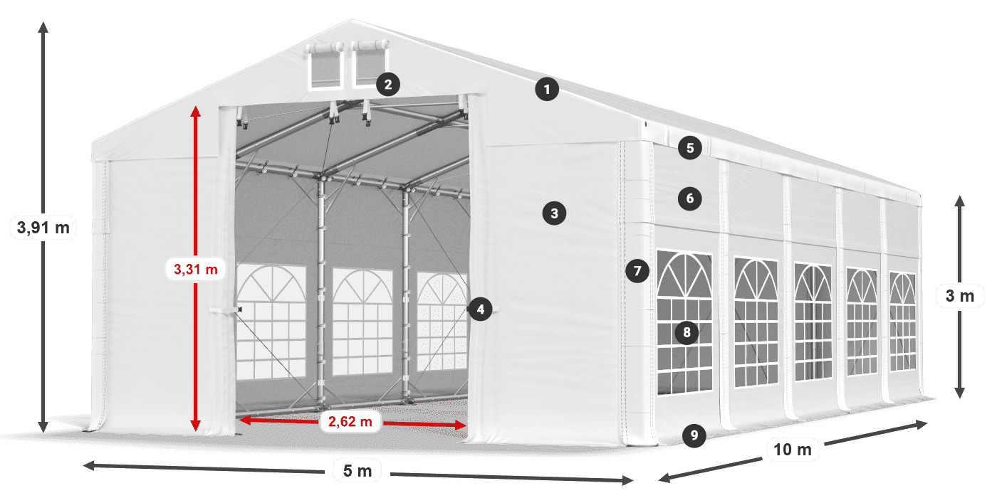 IFR 620 PVC legend 3m
