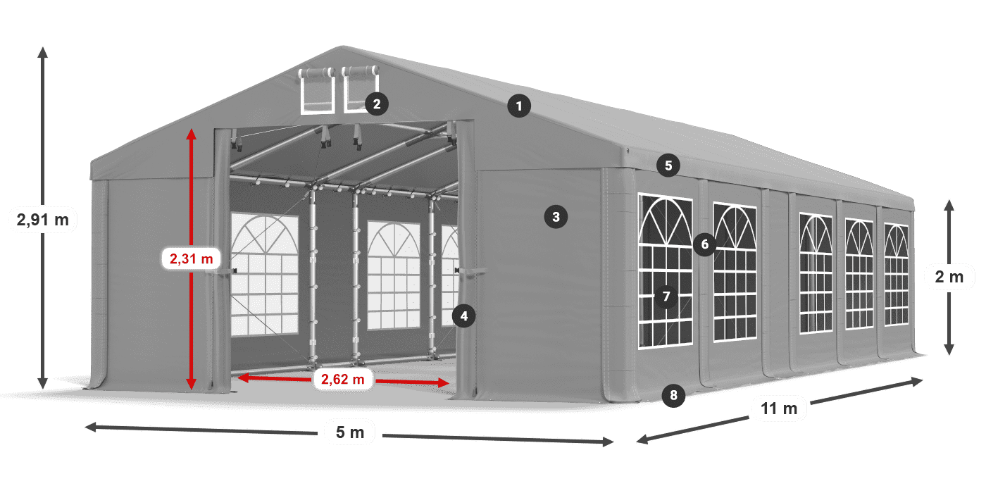 IMS 580 PVC legend 2m