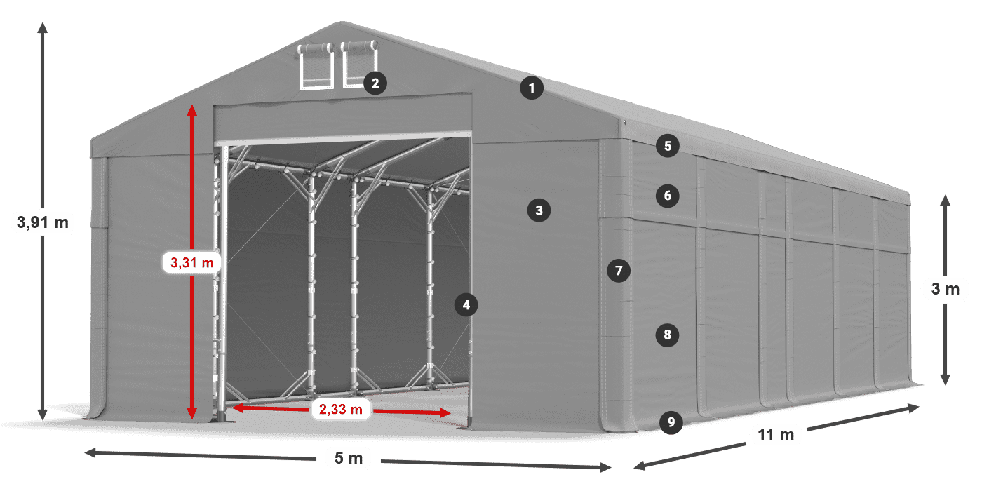 MFR 620 PVC legend 3m