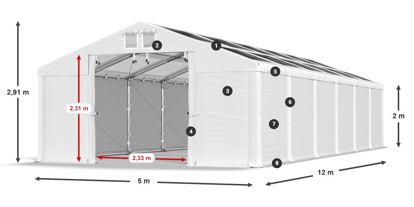 MMST 580 PVC legend 2m