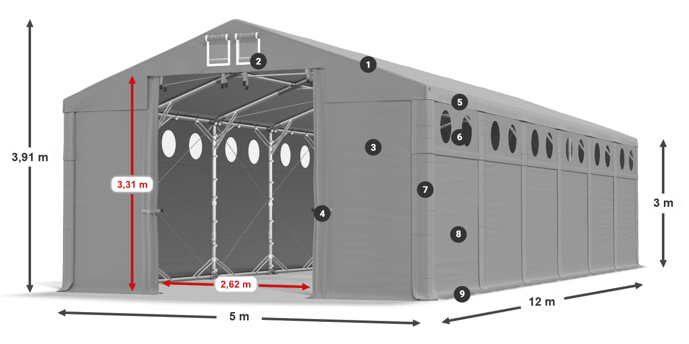 MSDO 560 PVC legend 3m