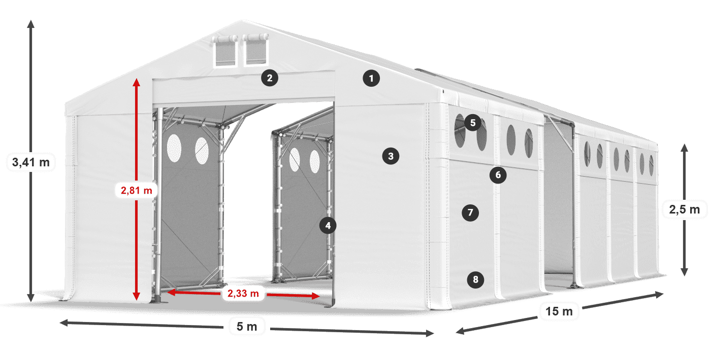 MFRO 620 PVC legend 2.5m