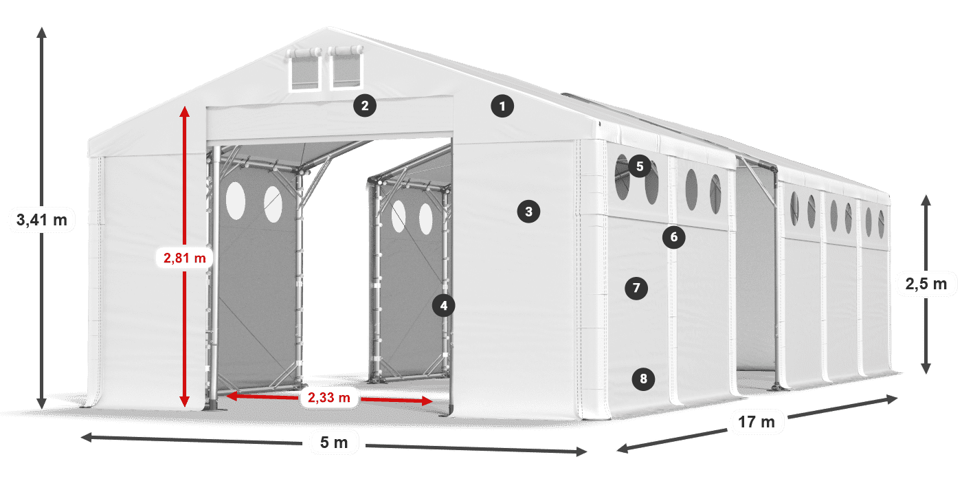 MFRO 620 PVC legend 2.5m