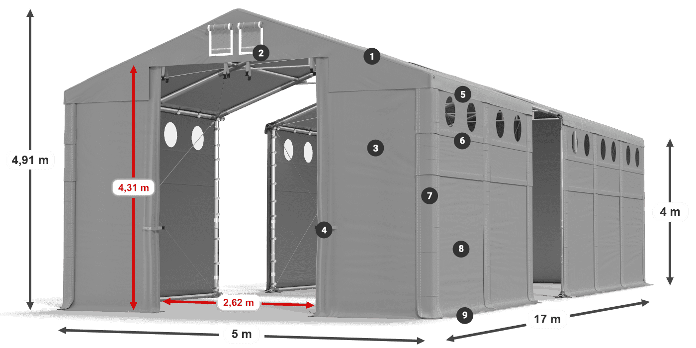 MFRO 620 PVC legend 4m