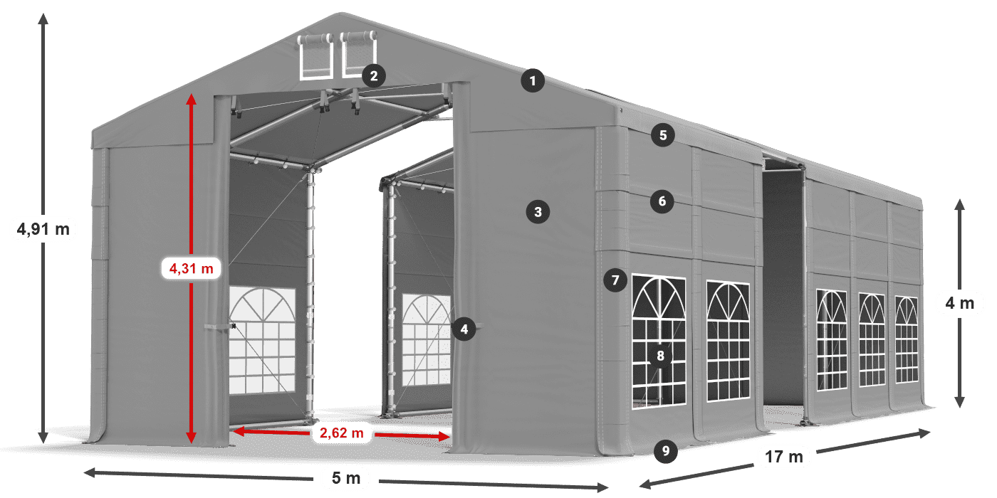 IMS 580 PVC legend 4m