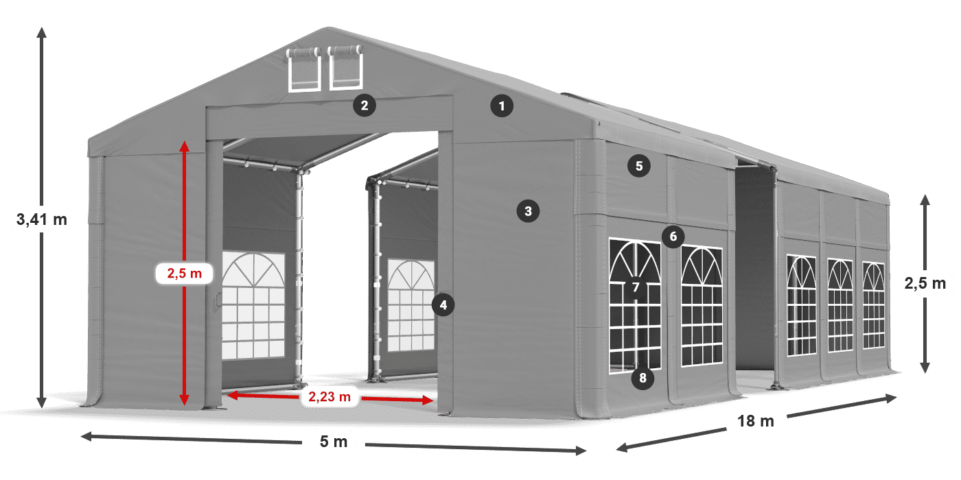 IMS 580 PVC legend 2.5m