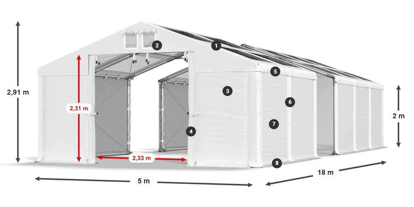 MMST 580 PVC legend 2m