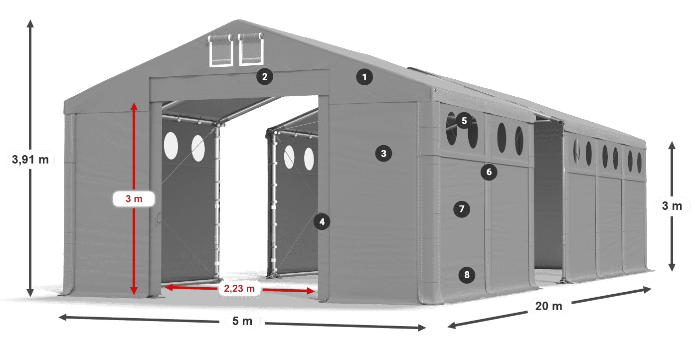 MFRO 620 PVC legend 3m