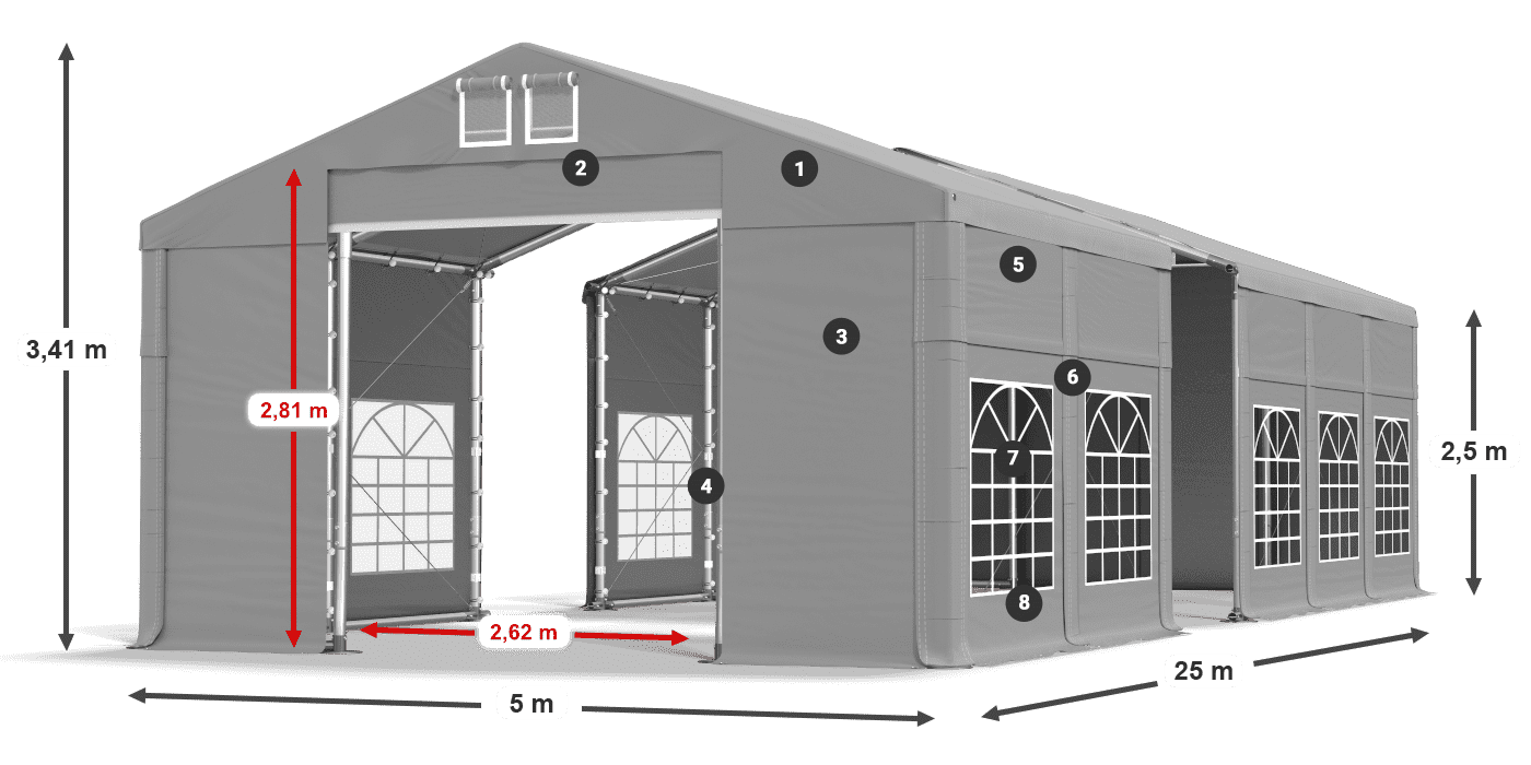 IMS 580 PVC legend 2.5m