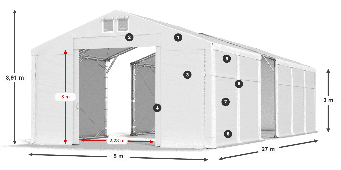 MFR 620 PVC legend 3m