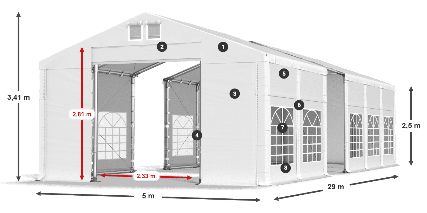 IMS 580 PVC legend 2.5m