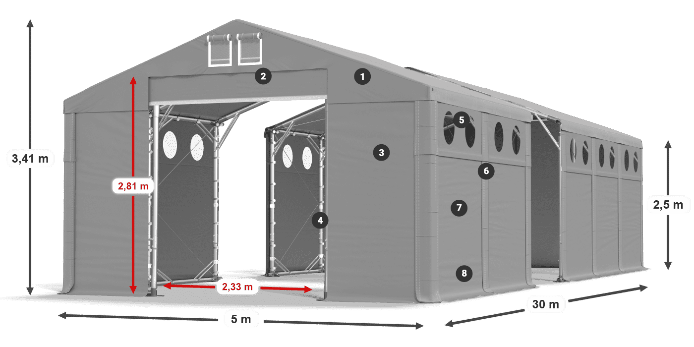 MFRO 620 PVC legend 2.5m
