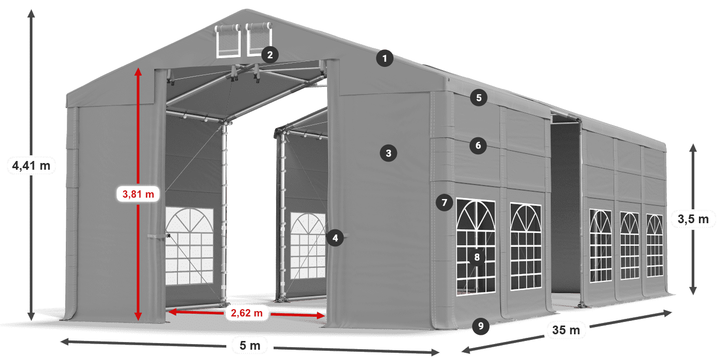 IMS 580 PVC legend 3,5m