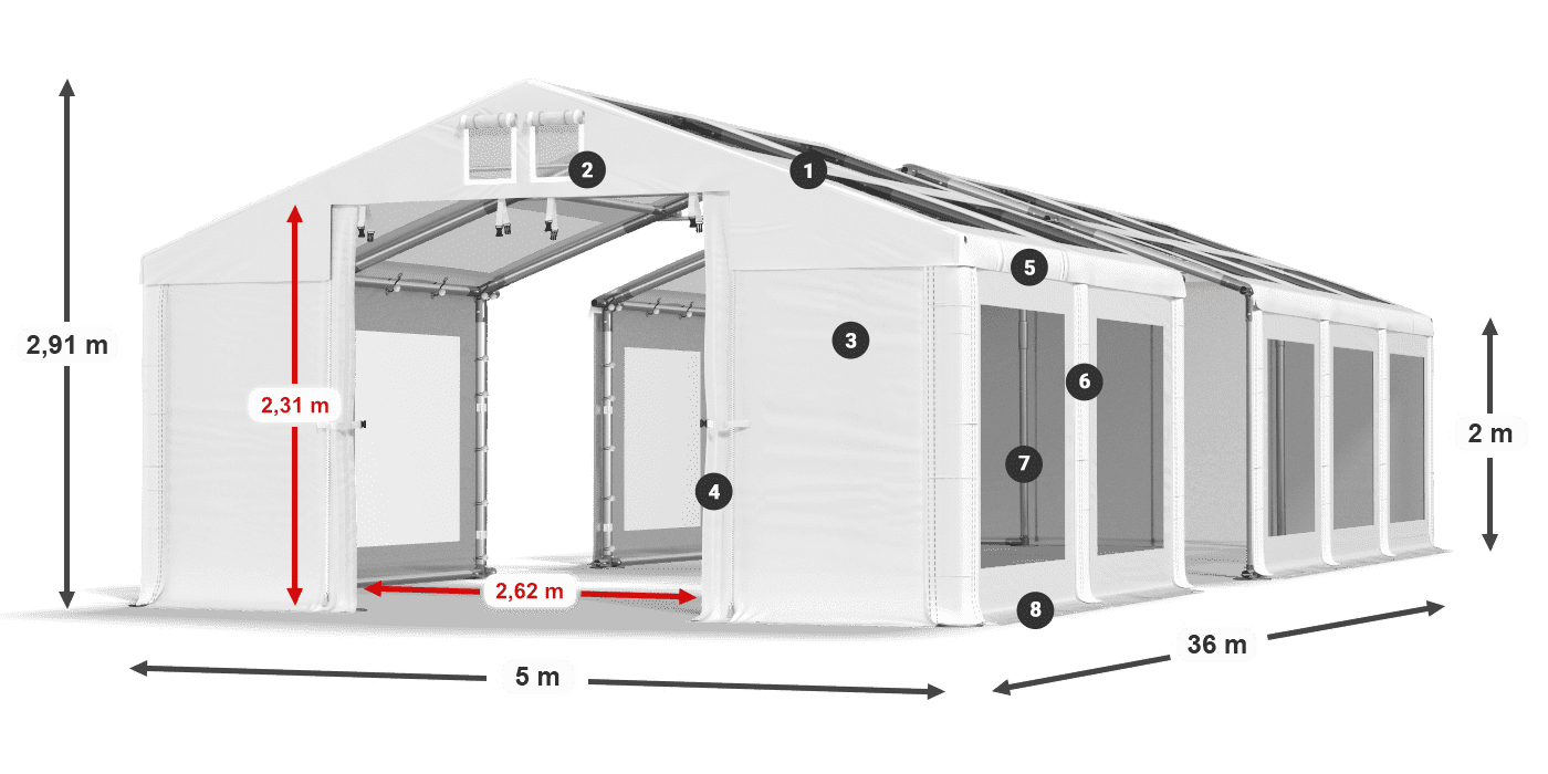 IMST 580 PVC legend 2m