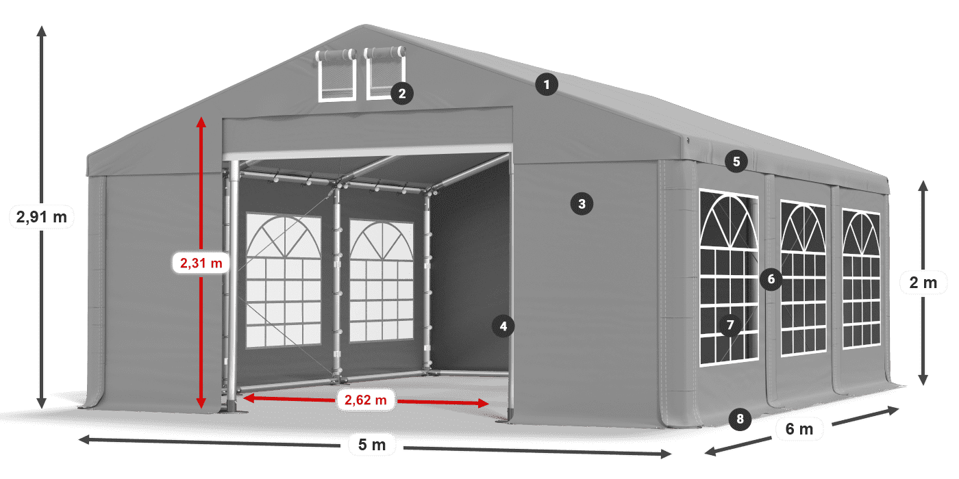 ISD 560 PVC legend 2m