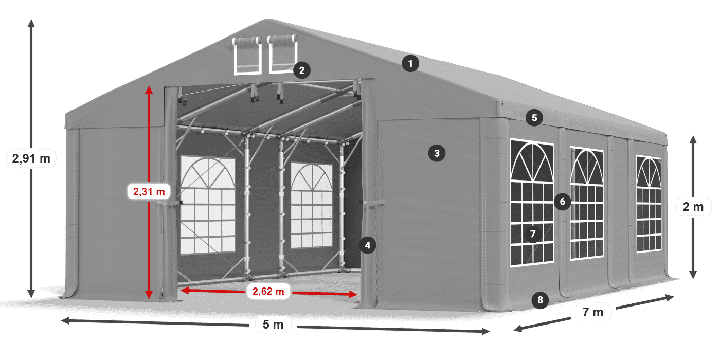 IMS 580 PVC legend 2m